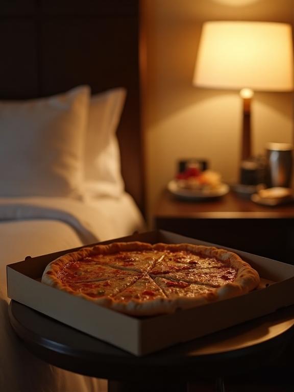 Late night arrival meal